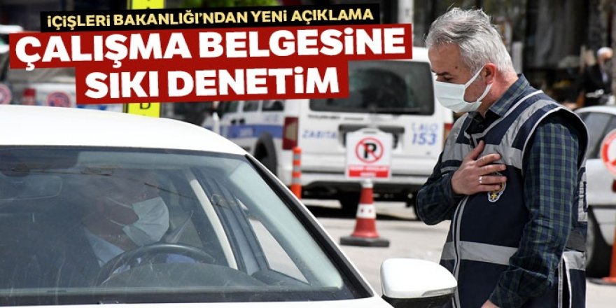 Çalışma izni belgelerine sıkı denetim