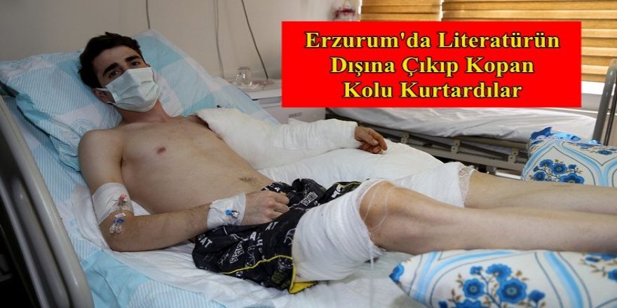 Erzurum'da Doktorlar, Literatürün dışına çıkıp kopan kolu kurtardılar