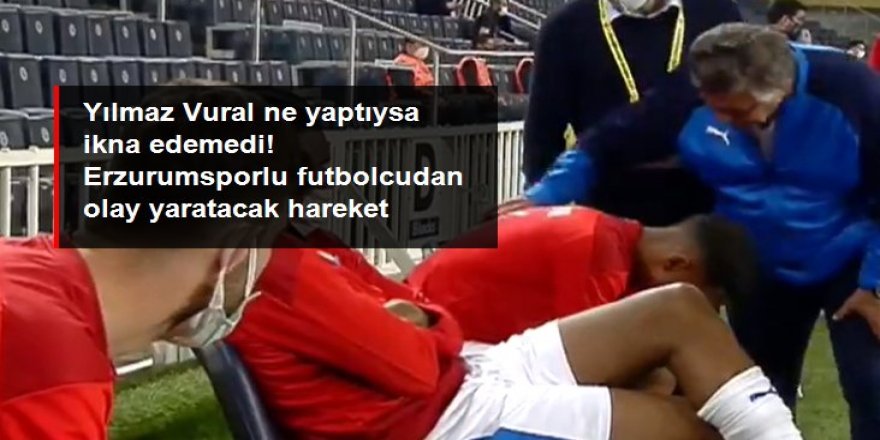 Erzurumspor'da Ricardo Gomes, Fenerbahçe karşısında oyuna girmeyi reddetti