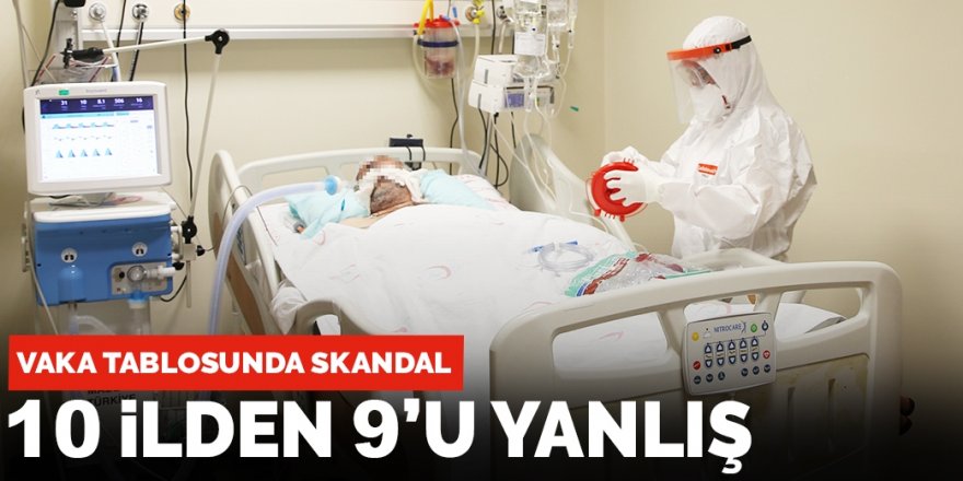 Vaka tablosunda skandal: 10 ilden 9'u yanlış