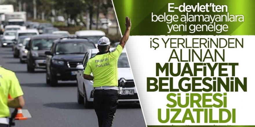 İçişleri Bakanlığı'ndan çalışma izin belgesi açıklaması! Süre uzatıldı...