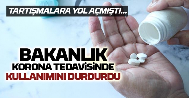 Artık koronavirüs tedavisinde kullanılmayacak