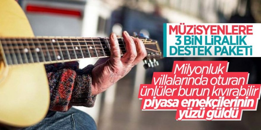 Kültür ve Turizm Bakanlığı'ndan müzik emekçilerine 3 bin lira destek