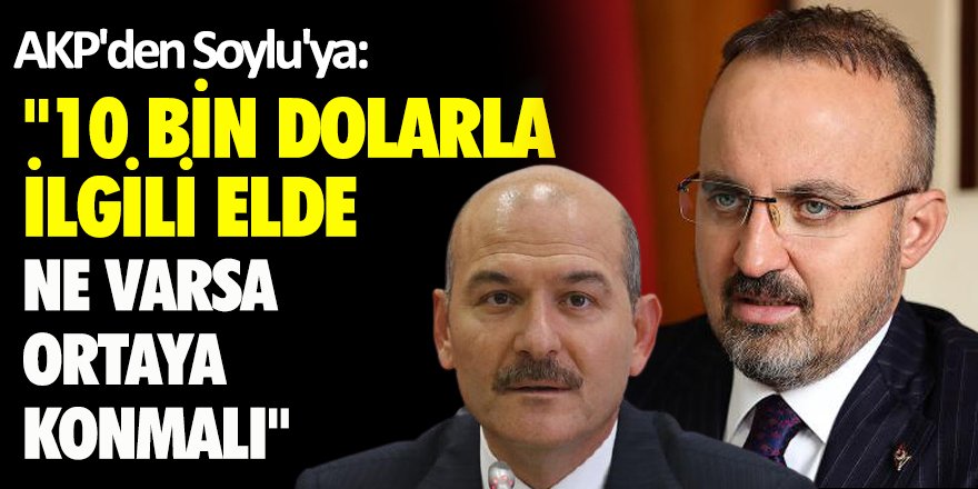 AKP'li Bülent Turan Peker'in iddialarının Meclis'te araştırılması istemine yanıt verdi!