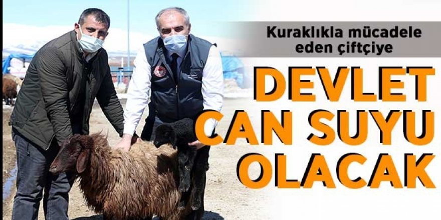 Erzurum çiftçisine destek