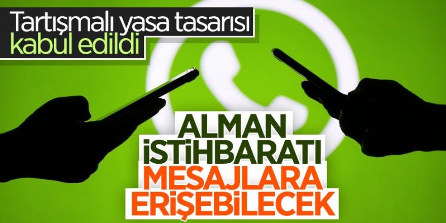 Alman istihbarat kurumları, WhatsApp şifreli yazışmalarına erişebilecek