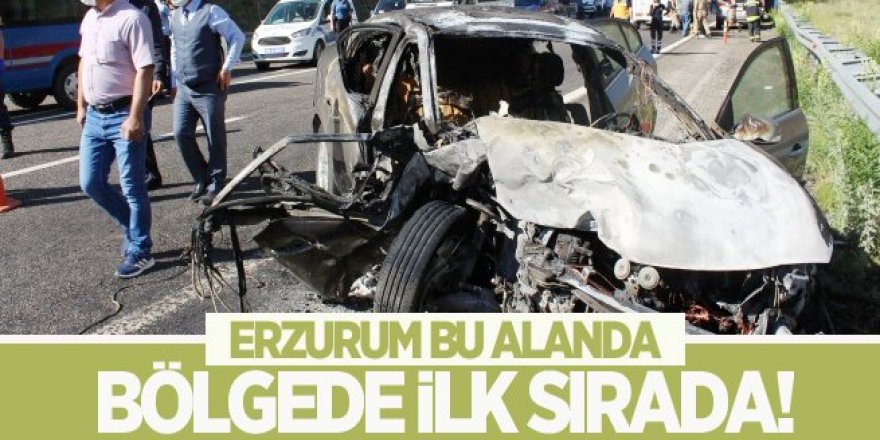 Erzurum bölgede ilk sırada