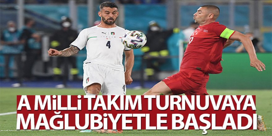 A Milli Takım, turnuvaya mağlubiyetle başladı