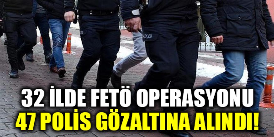 FETÖ’cü Özel Harekat polislerine operasyon