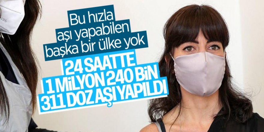 Aşılamada sayı 36 milyona yaklaştı