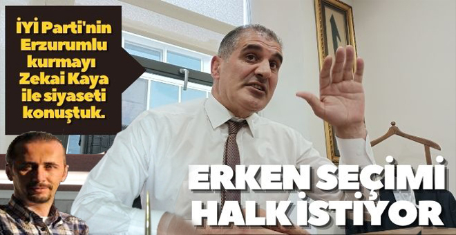 "ERKEN SEÇİM HAVASI VAR!"