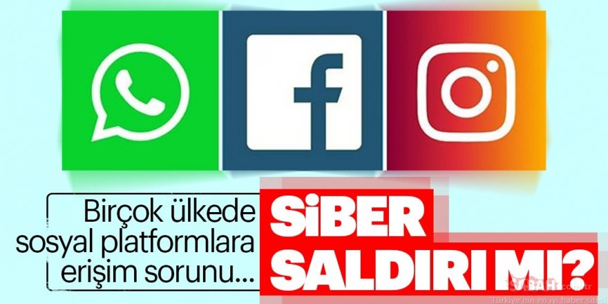 Facebook, WhatsApp ve Instagram çöktü