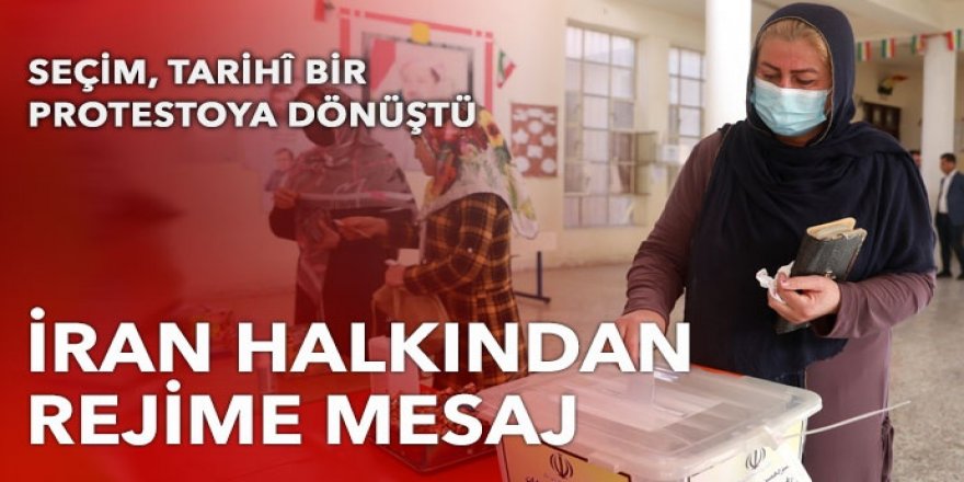 İran halkından rejime mesaj