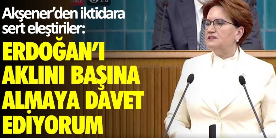 Akşener, grup toplantısında açıklamalarda bulundu