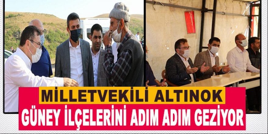 Altınok, Erzurum'u adım adım geziyor