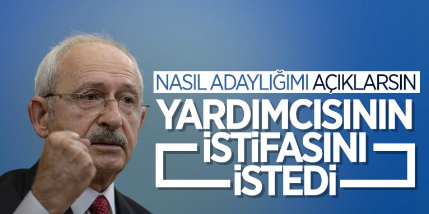 Kemal Kılıçdaroğlu, Bülent Kuşoğlu'nun istifasını istedi