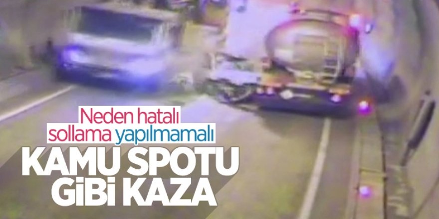 Erzurum'a geliyordu...Artvin'de tünelde kaza yapan araç, paramparça oldu