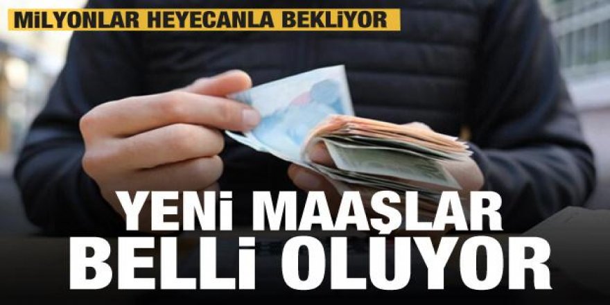 Memur ve emeklinin yeni zamları belli oluyor!