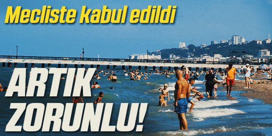 Turizm Teşvik Kanunu kabul edildi