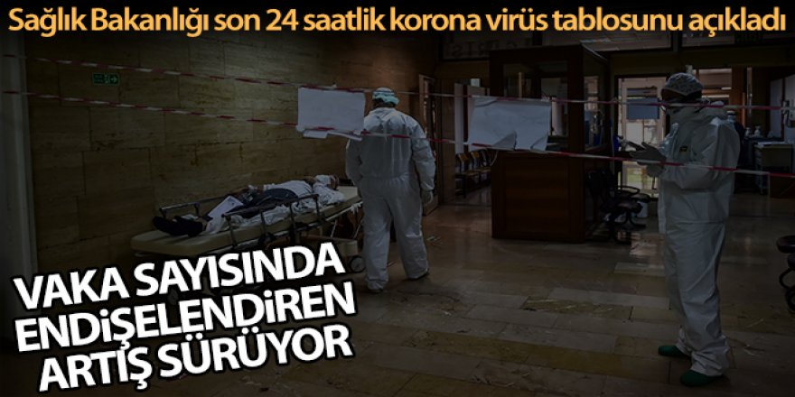 Son 24 saatte korona virüsten 46 kişi hayatını kaybetti