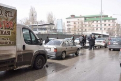 Çaykara'da Zincirleme Kaza