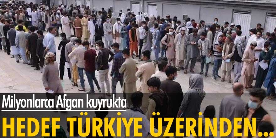 Milyonlarca Afgan kuyrukta! Hedefleri Türkiye üzerinden Almanya’ya ulaşabilmek