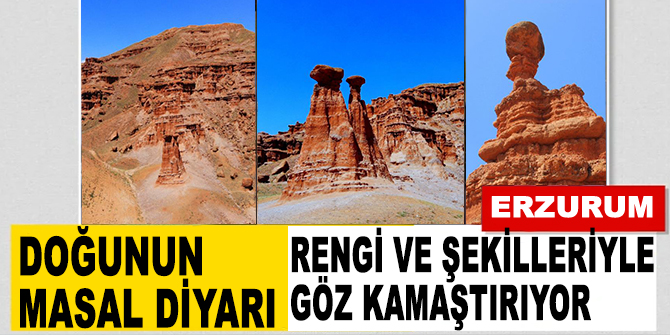 Doğunun masal diyarı rengi ve şekilleriyle göz kamaştırıyor