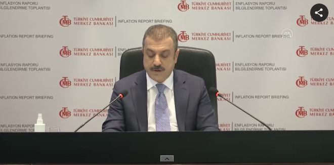 TCMB Başkanı Kavcıoğlu yıl sonu enflasyon tahminini açıkladı