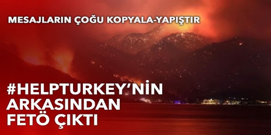 #helpturkey’nin arkasından FETÖ çıktı