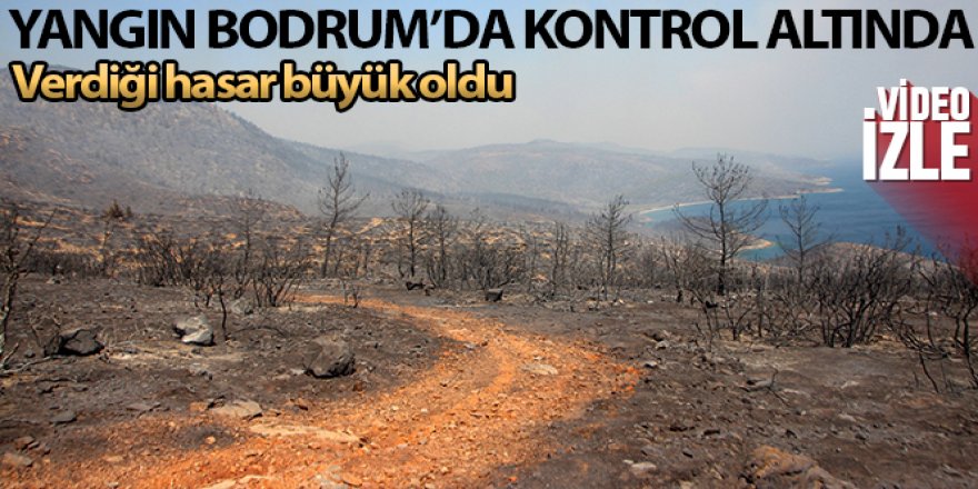 Yangın Bodrum'da kontrol altına alındı