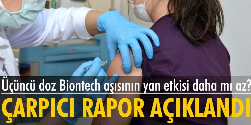 İsrail'den üçüncü doz Biontech aşısı ile ilgili sevindirici rapor