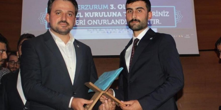 TÜGVA’nın Erzurum Temsilciliği’ni Erhan Bayrak devraldı