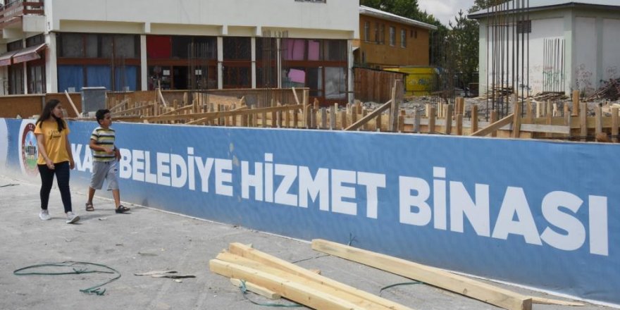 Aşkale Belediyesine modern hizmet binası