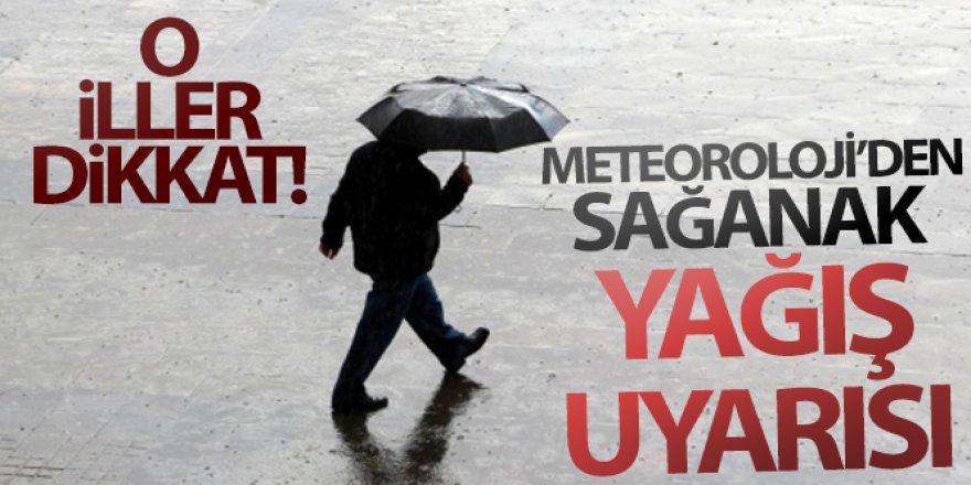 Doğu'daki 4 il gök gürültülü sağanak uyarıs - Vimarsana News