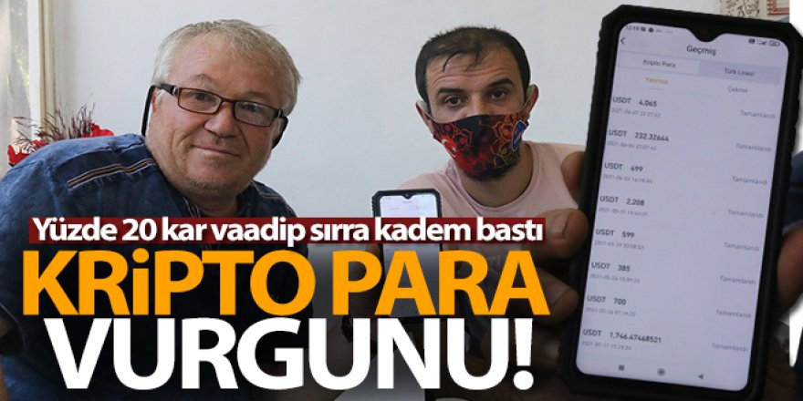 Kripto para vurgunu!