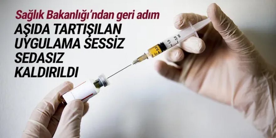 4. doz aşı uygulaması sessiz sedasız kaldırıldı