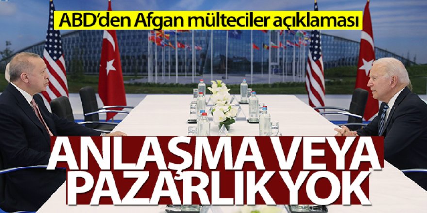 ABD'den anlaşma iddiasına ilişkin açıklama!