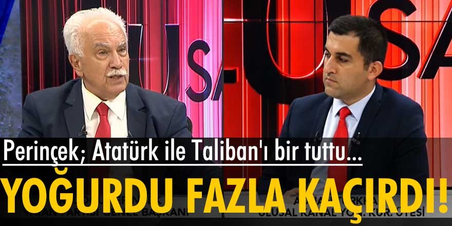 Perinçek'in, Atatürk ve Taliban  kıyaslaması sosyal medyada olay oldu!