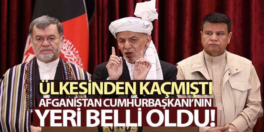 Afganistan Cumhurbaşkanı Gani ve ailesinin BAE'de olduğu açıklandı