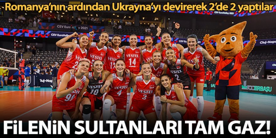 Filenin Sultanları, Avrupa Şampiyonası'nda 2'de 2 yaptı