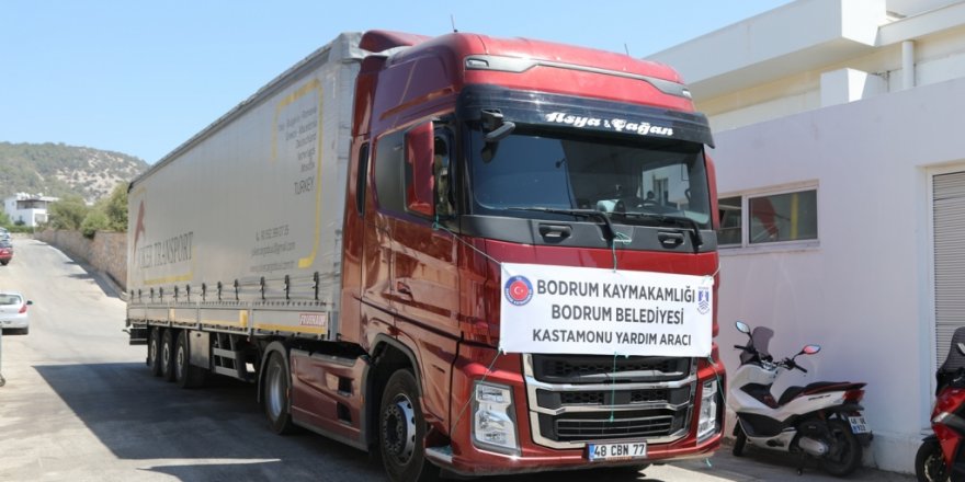 BODRUM'DAN KASTAMONU'YA DESTEK