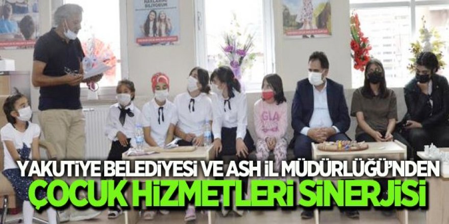 Erzurum'da çocuk hizmetleri sinerjisi...