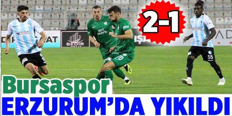 Kritik maçta kazanan Erzurumspor