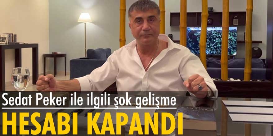 Sedat Peker'in Instagram hesabı kapandı