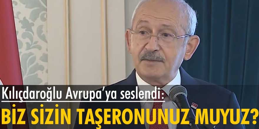 Kılıçdaroğlu Muhtarlar Toplantısı'nda Avrupa'ya seslendi