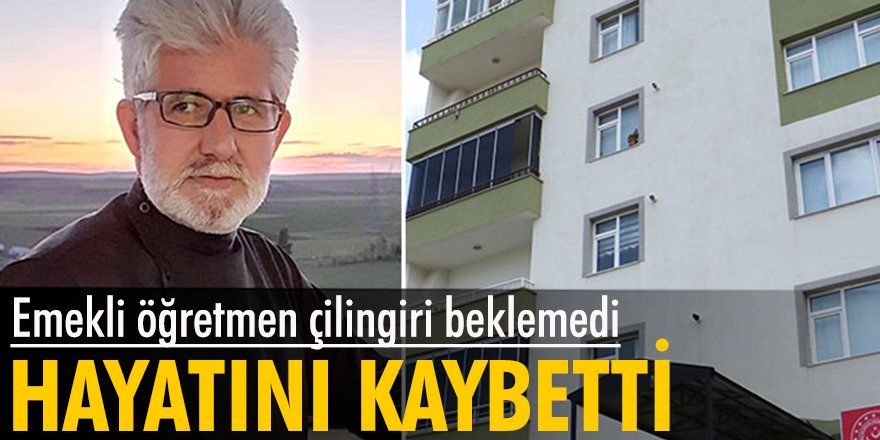 Emekli öğretmen son yolculuğuna uğurlandı