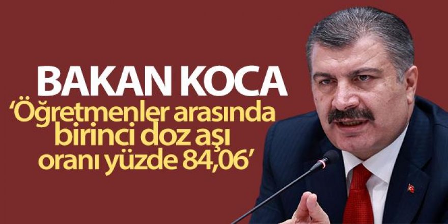 Bakan Koca açıkladı!