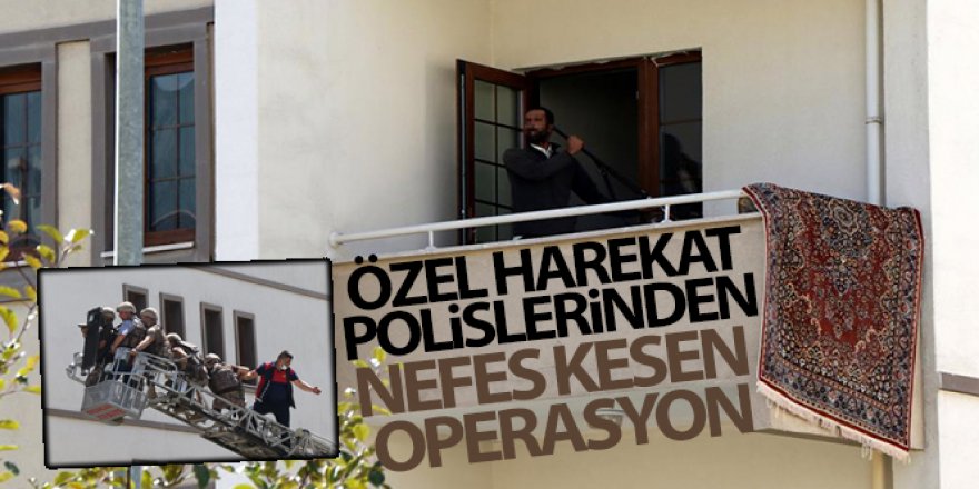 Erzincan'da 2 kişiyi öldüren zanlı, özel harekat polislerinin operasyonuyla yakalandı