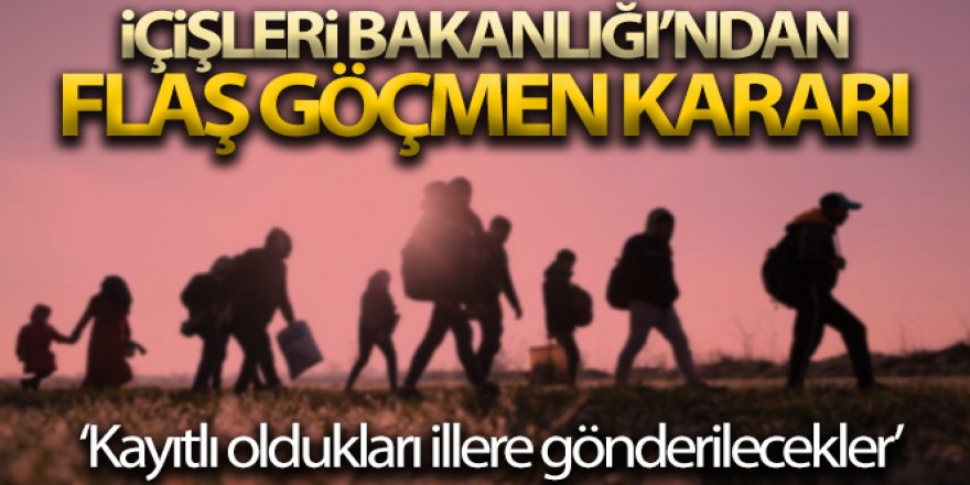 Göç İdaresinden Suriyeliler hakkında açıklama