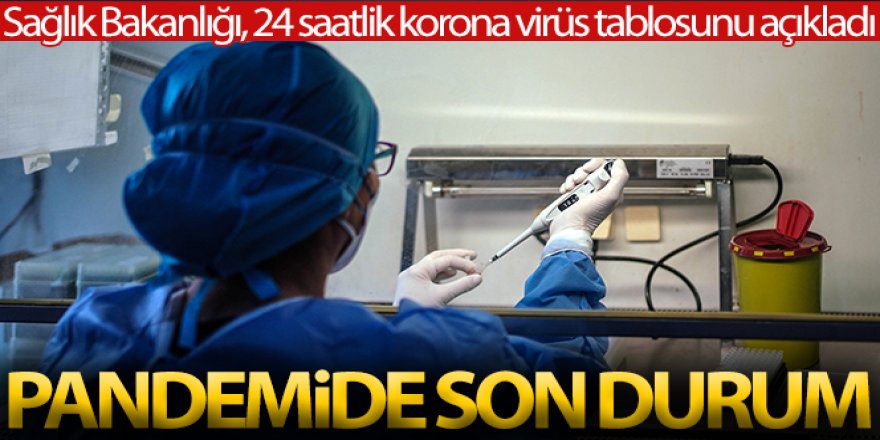 Son 24 saatte korona virüsten 283 kişi hayatını kaybetti